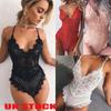 Высококачественный Женский Bodycon Боди с V-образным вырезом Без рукавов Кружевной Комбинезон-Боди Combi Fr Для Непринужденного Стиля