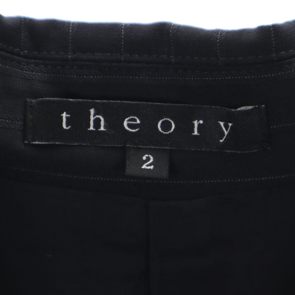 theory made in Japan Striped Pattern pants suit Setup 2 Navy Women Used