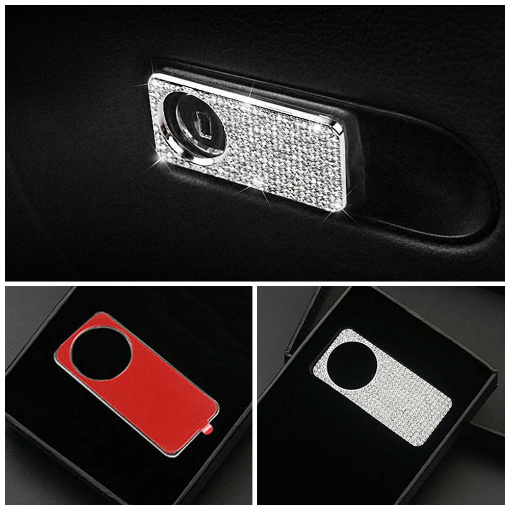 Для Mercedes Benz GLC 253 2015-2019 Ящик для хранения, перчаточный ящик, переключатель, кнопка, крышка, отделка, кристально-алмазная наклейка