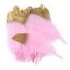 10/50pcs Gold White Goose Feathers Dyed Colorful Natural Gooset Plumes 15-20CM Costume Party Decor Feathers for Craft