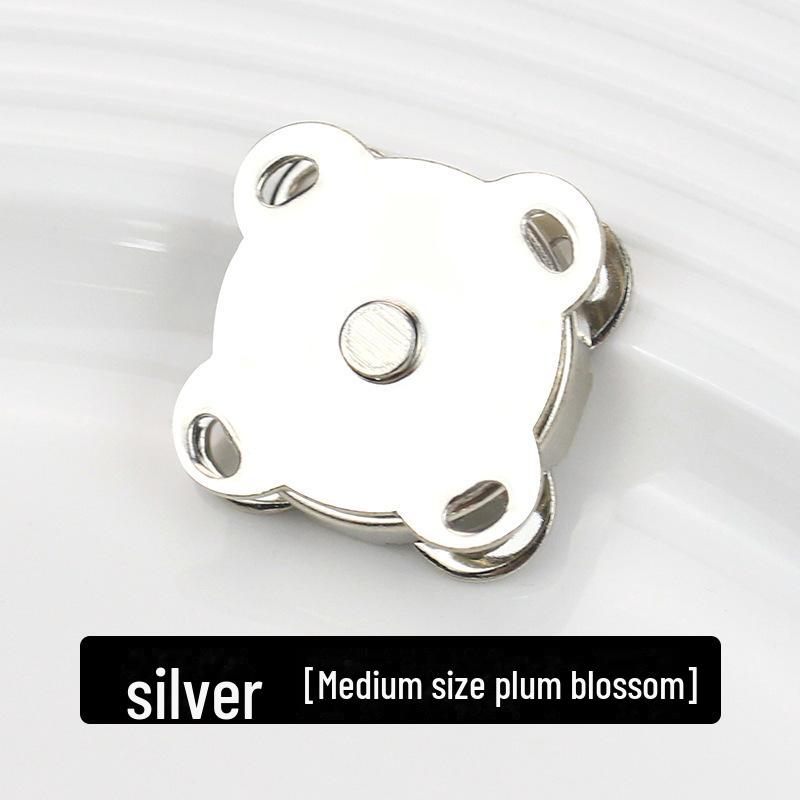 Скрытая магнитная кнопка для пальто, кардиганов и сумок - прочная металлическая невидимая застежка