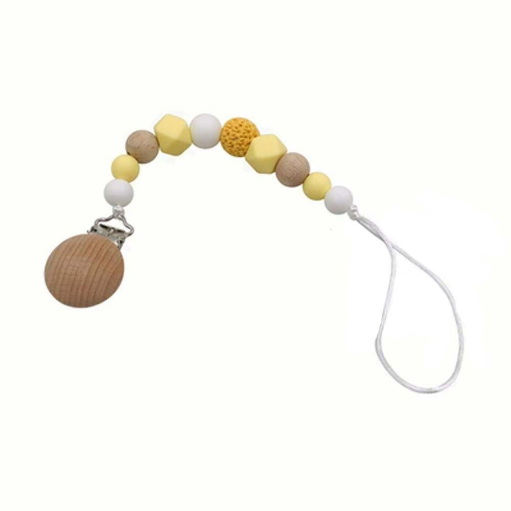 Holder Children Pacifier Holder Clips Baby Teether Toys Straps Baby Pacifier Chain Dummy Clips