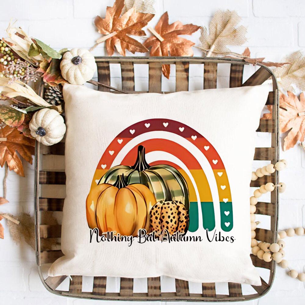 Pumpkin Fall Pillowcase Thanksgiving Party Decorative Sofa Chair Cushion Cover Bed Throw Pillow Case Home Decor Pillows Cases