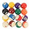 16 шт. набор бильярдных шаров из смолы 2,25 дюйма, нормативный размер, бильярдные шары, шары для бильярдного стола