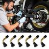 Tire Air Valve, L-Shaped, PVR-70, 6 Pieces, Changed to Durable Valve Core, Spare Valve