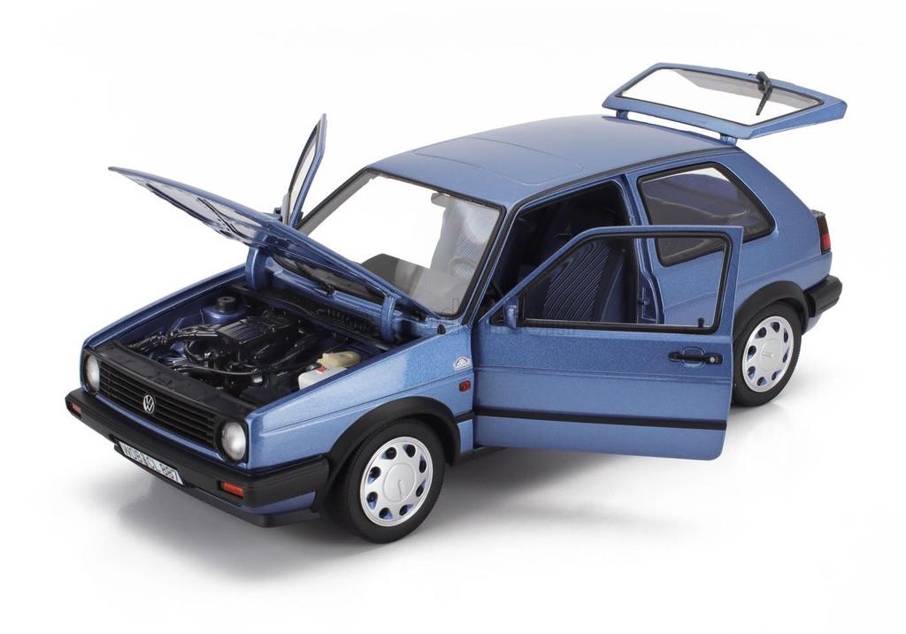 Norev масштаб Volkswagen Golf 10 миллионов 1988 Металлический звездный синий 1/18