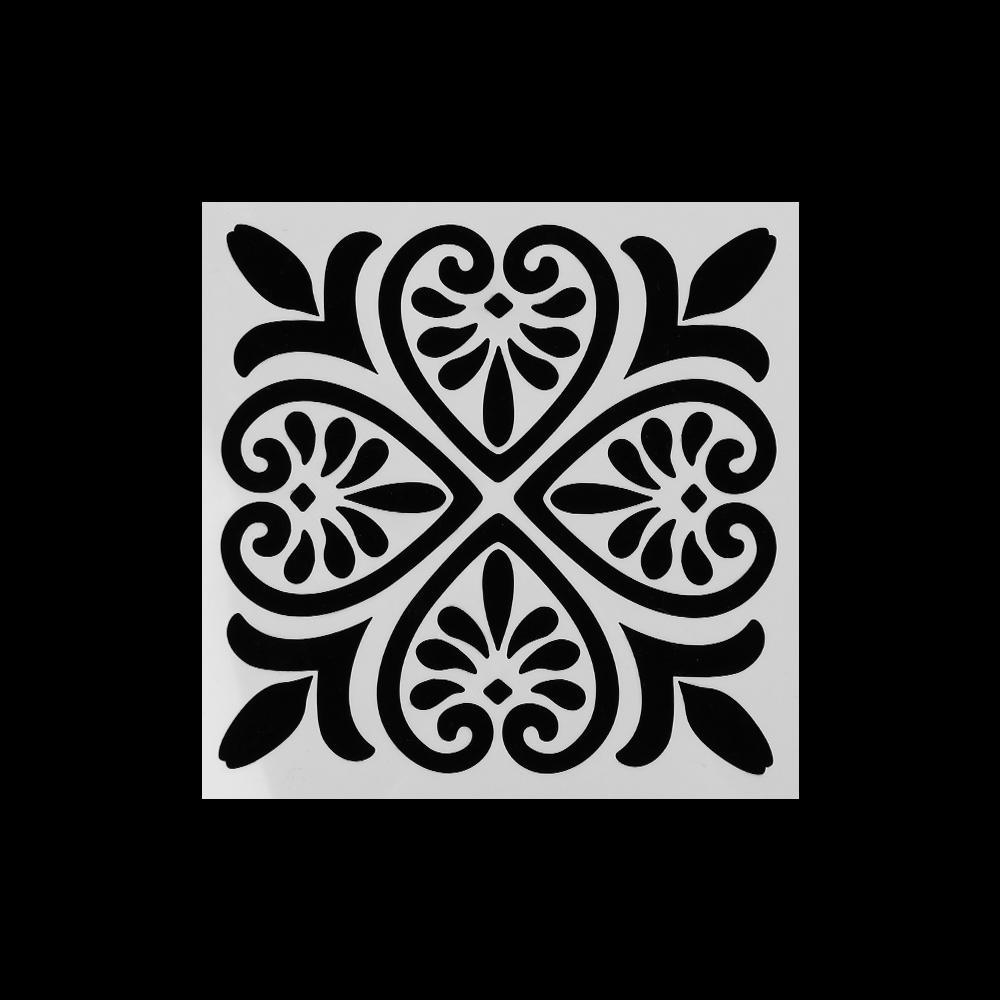 DIY полый набор трафаретов Мандалы для изготовления мебели, карта для рисования, доска для рисования, шаблон для рисования