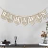 Ramadan Ornaments Wood Sign Party Supplies Easy To Hang Craft Banner