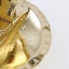 CHANEL COCO Mark Earring Matelasse Plated Gold 37.5g Women Used