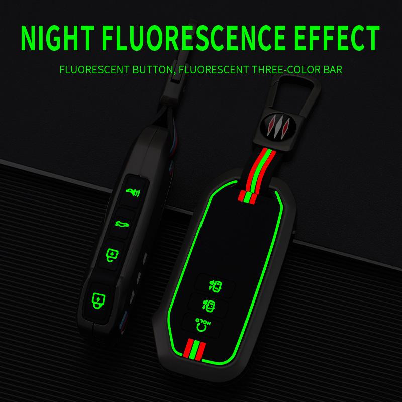 7-кнопочный чехол для ключа автомобиля из цинкового сплава + силикона, защитная оболочка-брелок для Kia Sorento MQ4 2020 2025 2025 EV6 K8 v6, пульт дистанционного управления