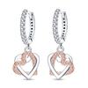 Earings Fashion Jewelry 925 Silver Earrings For Women Charm Wedding Party Jewelry Gift Femme Tendance 