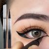 New 1 Piece Black Waterproof Long-Lasting Liquid Eyeliner, Quick-Drying, Cool, Non-Smudging, Charming Ladies Eye Makeup Tool