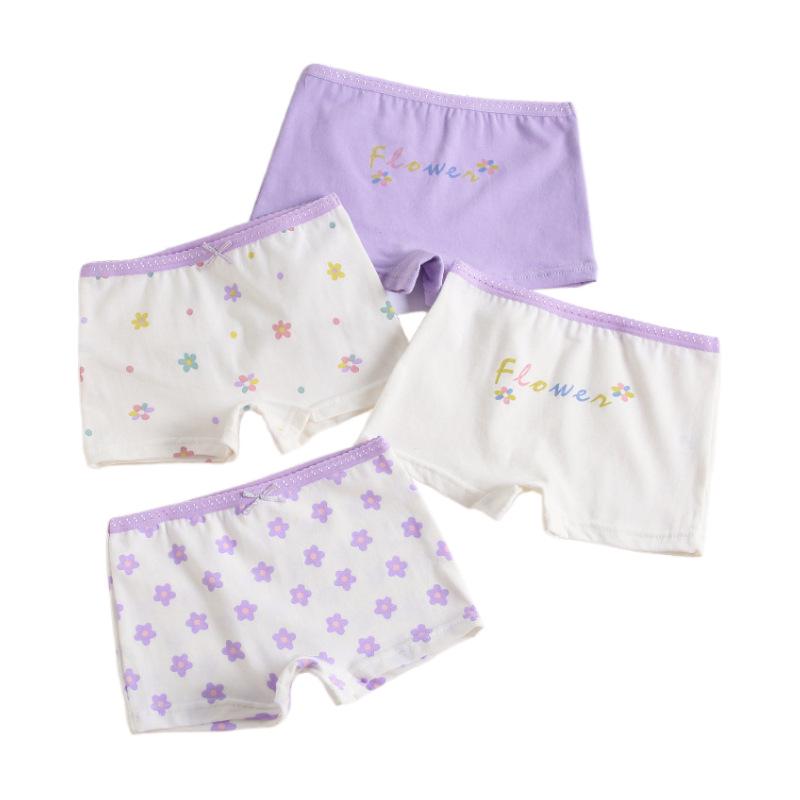 Трусы для девочек из чистого хлопка - детские модели 2023 года, боксеры и треугольные трусы