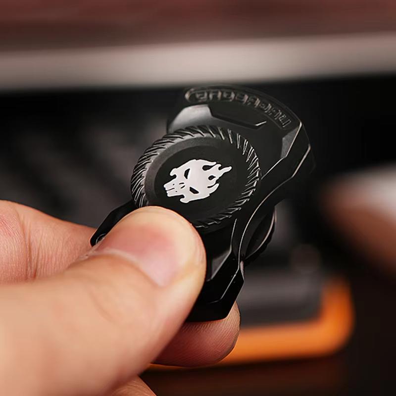 EDC Мини Открытый Бронированный Металлический Fidget Spinner Снятие Стресса Снятие Тревожности Открытый Волчок для Взрослых Fidget Слайдеры Подарок