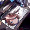 Игровой коврик для мыши в стиле аниме U-Umamusume Pretty Derby, настольный коврик Tokai Teio 900x400 мм, игровые аксессуары XXL, кавайный коврик для мыши, подставка под клавиатуру