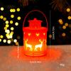 Nordic Christmas LED Lantern Ornaments - Creative Candle Lamp Decorations