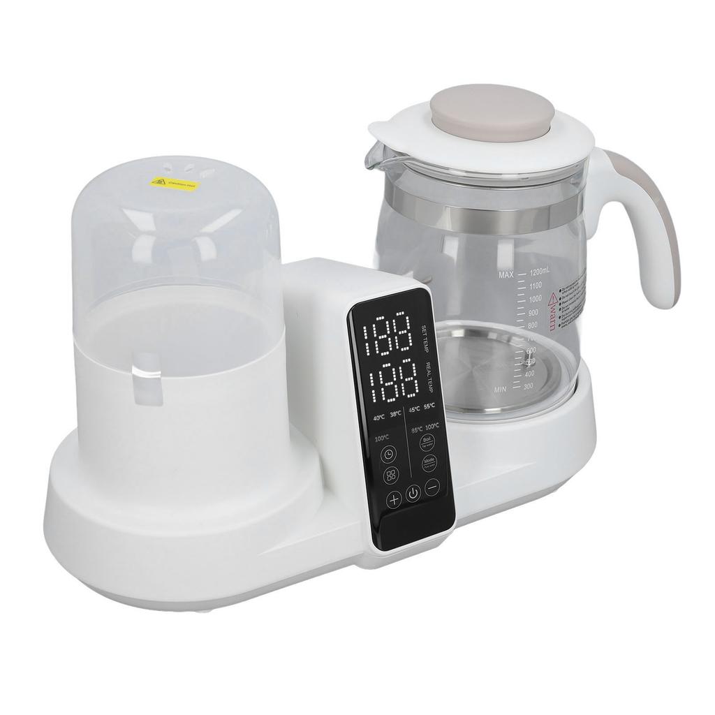 2 в 1 подогреватель детского молока с интеллектуальной термоизоляцией, подогреватель бутылочек, пароварка, тушитель с емкостью 1200 мл