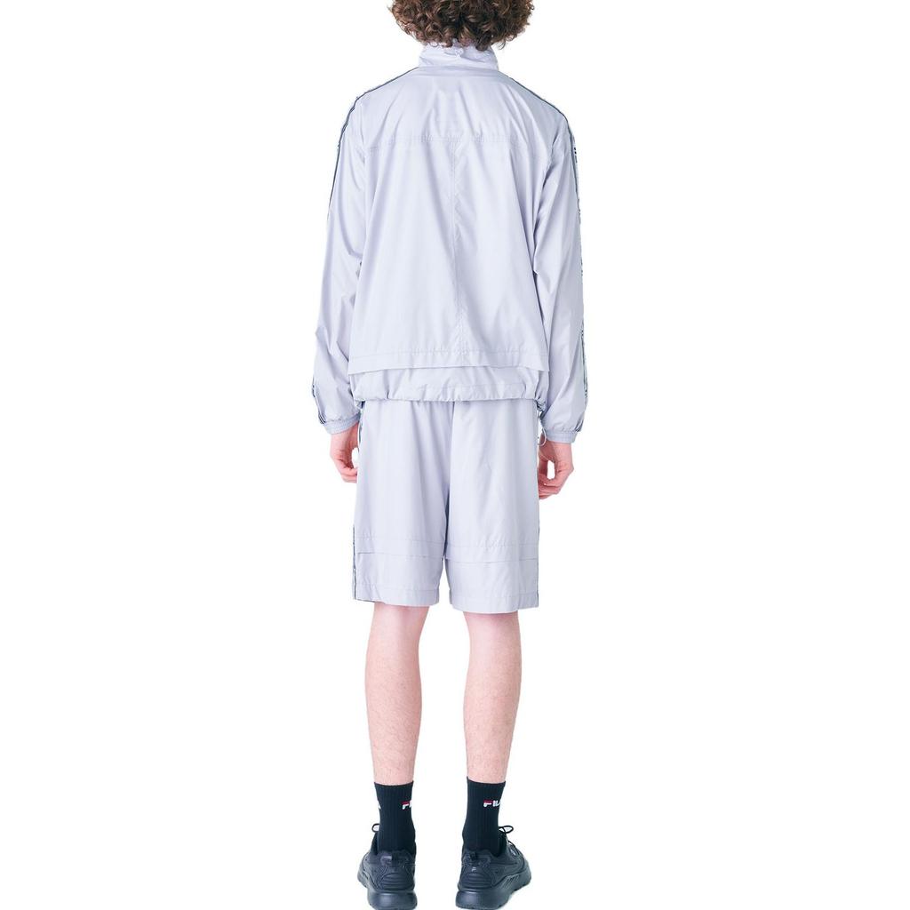 Fila Куртки Унисекс Серый Воротник-стойка Умеренный Другое FS2JKF2115X-LGY