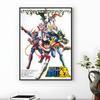 Popular Saint Seiya Poster HD Waterproof Self-Adhesive Wall Art Multi-Scene Application