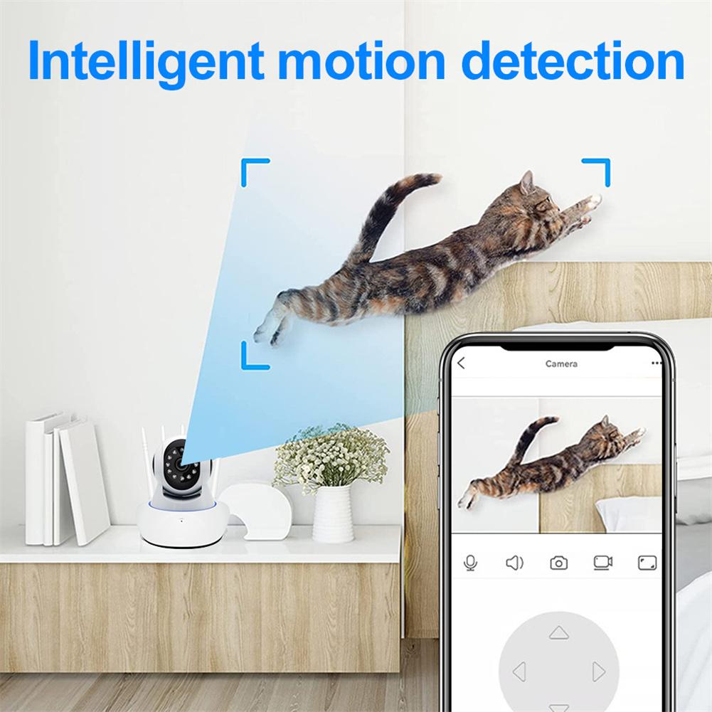 Hd 5MP Беспроводная IP-камера CCTV 2,4G Wi-Fi Видеокамера Камера видеонаблюдения Smart Auto Tracking Радионяня