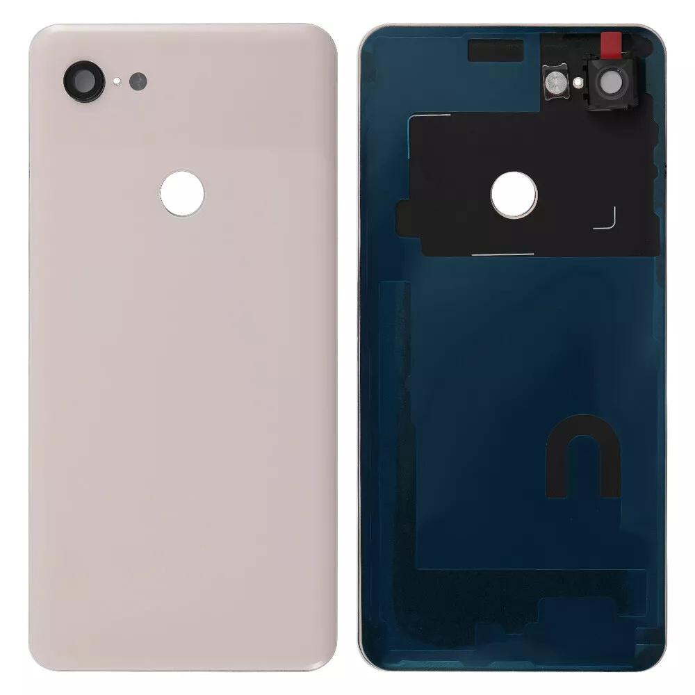 For Google Pixel 3 Battery Housing with Camera Lens Cover Replacement Part