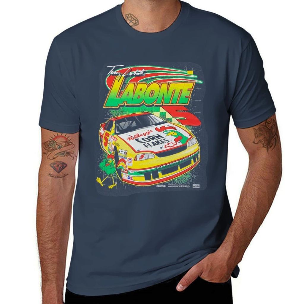 Terry Labonte Corn Flakes TShirt Durable Work Wear TShirt