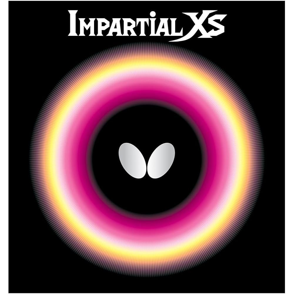 Butterfly Impartial XS Table Tennis Rubber Red Spin 00420 2.1mm