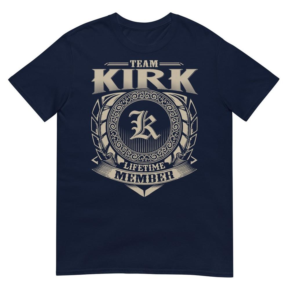 Team Kirk Lifetime Member Surname Kirk Family Name Vintage Tshirt