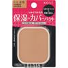 Тональная основа Elucia Platinum Moist Cover, сменный блок 415 Ochre, 10 г. Косметика для кожи Elcia Platinum После обработки кожи базой под макияж Elcia нанесите