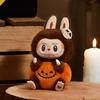 Labubu Sitting Pumpkin Spring Wild At Home High-quality Plush Toy Pendant Labubu Doll