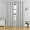 Solid Colour Curtains Living Room Bedroom Full Blackout Sunscreen High Precision Perforated Blackout Modern Minimalist Curtains