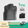 Durable TPE Floor & Trunk Mats for 21-25 Lynk & Co 01 Two-Wheel Drive, includes Backrest Mat