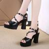 Summer Women High Heels Shoes Platform Sandals Women Pump Shoes Female Party Wedding Heels Open Toe Ladies Sandals