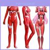 Элегантный Косплей Боди Zero Two 02 из Darling In The Franxx Идеально Подходит для Тематических Вечеринок