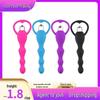 Anal Silicone Vibrator and Plug Beads Set