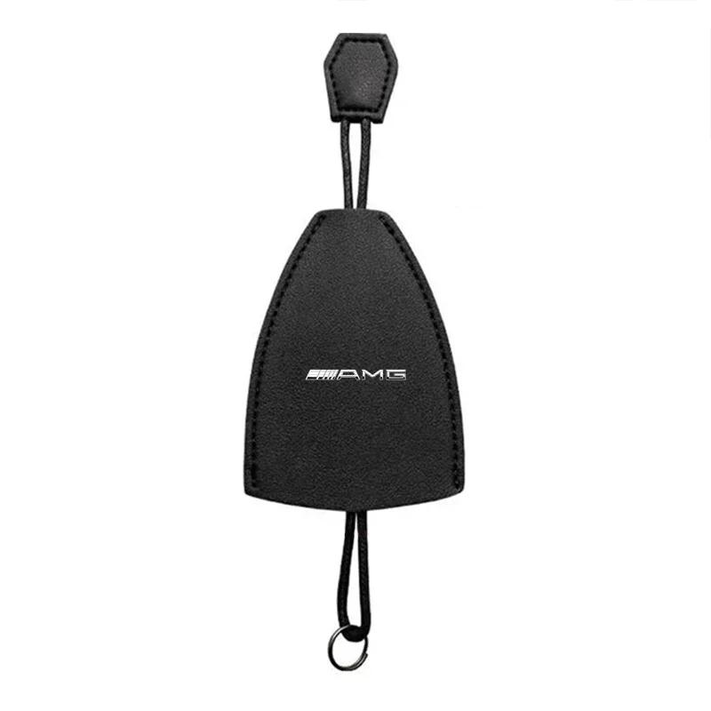 Car Keychain Car Key Protection Shell Bag Car Key Case Stickers For Mercedes Benz GLA CLA GLK GLE CLS ML GL A B C E Class W211 EE2