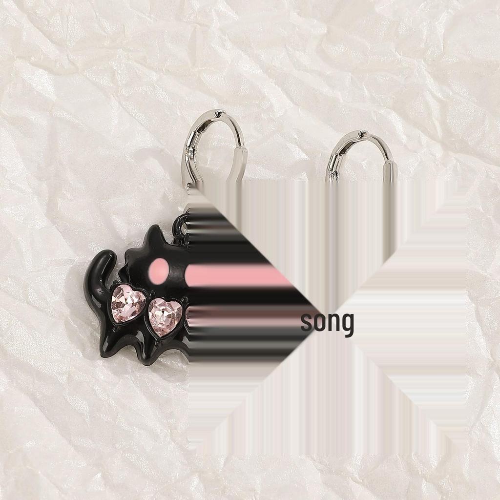 Ретро Готика Панк Летучая мышь Череп Паук Тыква Хэллоуин Серьги