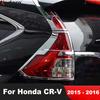 Для Honda CRV CR-V 2015 2016 Хромированная Накладка на Задний Фонарь Автомобиля Рамка Фонаря Заднего Хода Декоративные Накладки Аксессуары