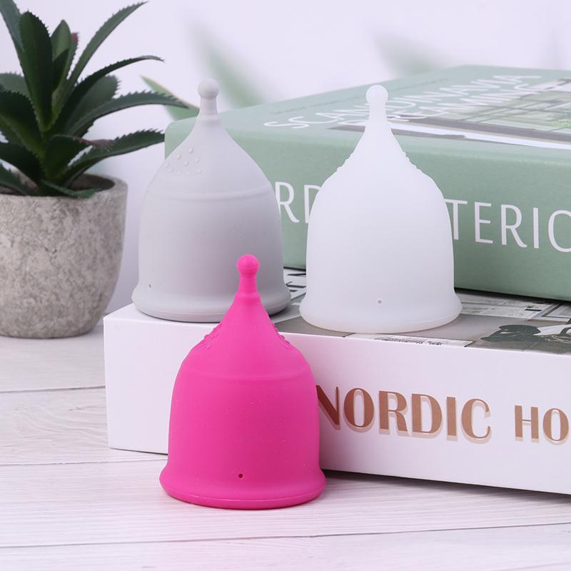 1 шт. мягкая силиконовая менструальная чаша для чувствительных женщин, многоразовая SML