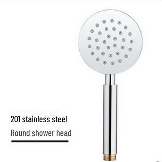 Ручная насадка для душа из нержавеющей стали с функцией экономии воды