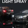 Модель легкосплавного автомобиля Nissan GTR-R34 в масштабе 1/24 с аутентичными звуковыми эффектами, коллекционная игрушка премиум-класса для детей и взрослых