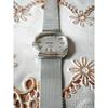 Б/У LONGINES Белое золото Серебристый циферблат Классический тип Сетчатый ремешок