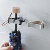 Держатель для хранения щетки, метлы, подвесной крючок для швабры, для хранения в ванной комнате