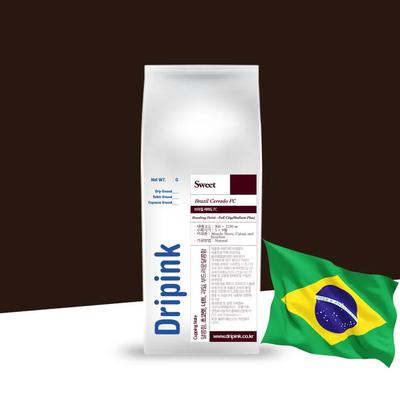 Капающий Розовый Свежеобжаренный Бразильский Серрадо FC Цельные Кофейные Зерна 500г