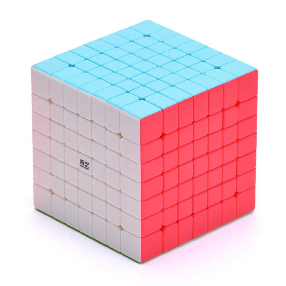 Qiyi 7x7 Magic Cube QiXing S 7x7x7 Puzzles Magic Cube Professional Educational Speed Cube for Kids