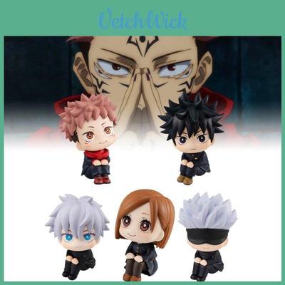 Очаровательный набор ПВХ-фигурок Jujutsu Kaisen включает Годжо, Итадори, Нобару и Фусигуро