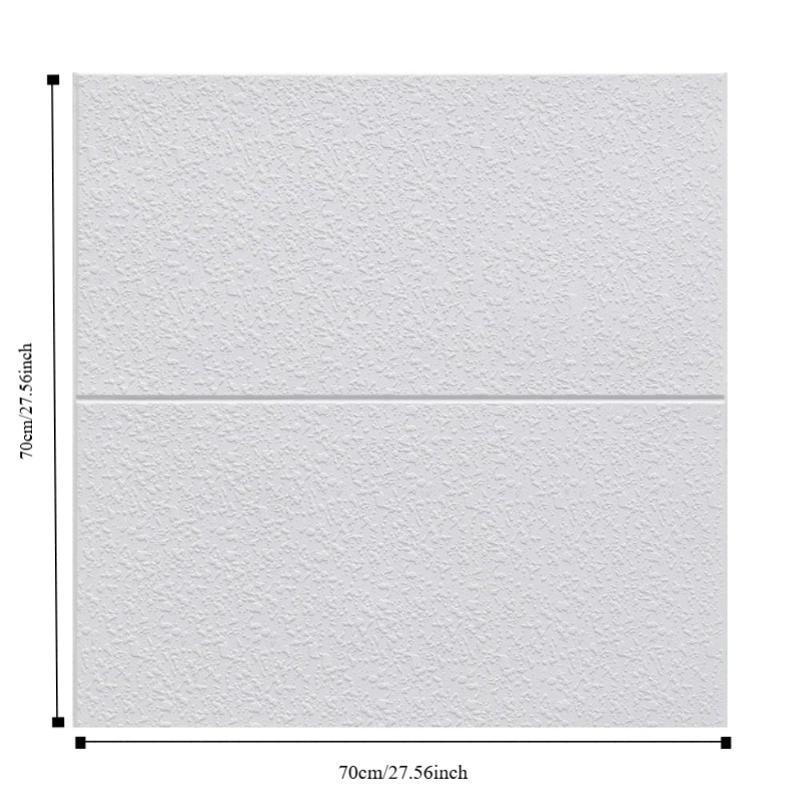 Moisture Proof Self-adhesive Wallpaper 70cm Wall Stickers Background Wallpaper Living Room