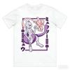 Mewtwo Mew Printed Pure Cotton T-shirt for Men and Women Spring/Summer New Collection Fashion Short Sleeved Shirt