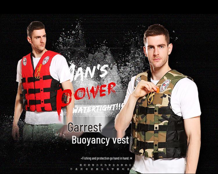 Портативный взрослый спасательный жилет для рыбалки и плавания - Летний паводок и спасательный жилет для спасения