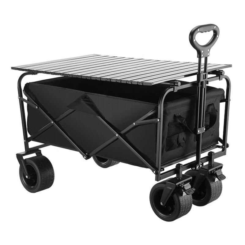 UOSU Foldable Camping Cart Table Board